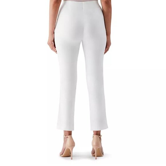 Rafaela stretch ankle pants. Star White Color NWT - Picture 3 of 9